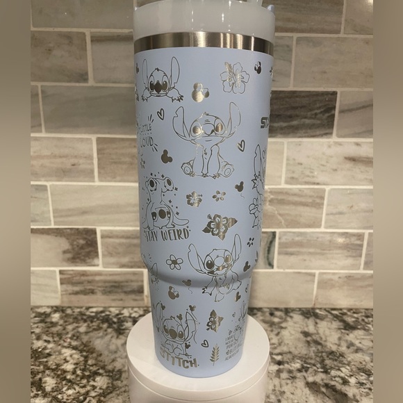 Lilo and stitch laser engraved Stanley Tumbler cup 30 oz 40 oz NEW choose color - Picture 3 of 7